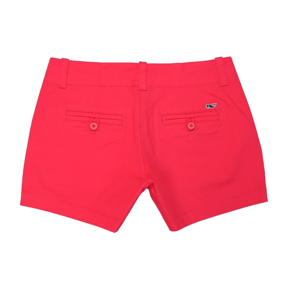 NWT Vineyard Vines Women Embroidered Whale Logo "EVERY DAY SHORTS" Pink MSRP $68